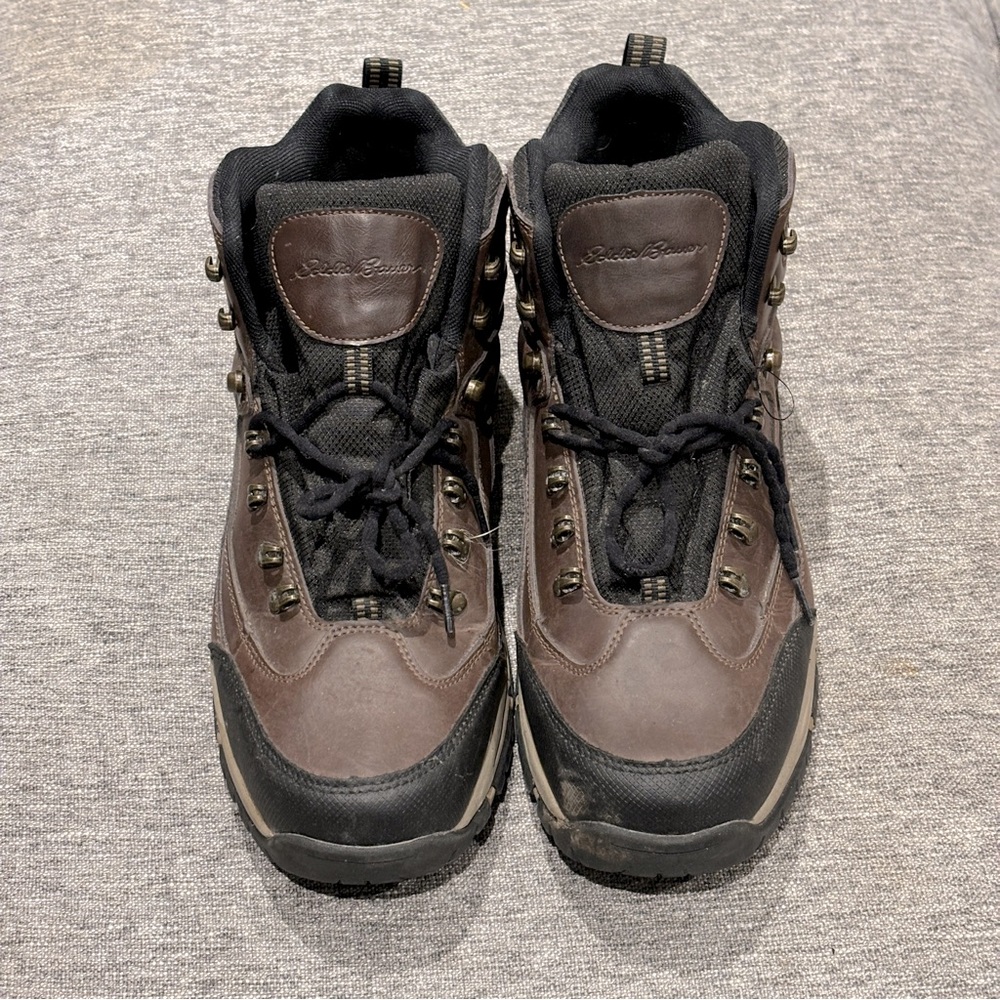 Eddie Bauer Vashon Hiking Boots Waterproof Leather Mens 13